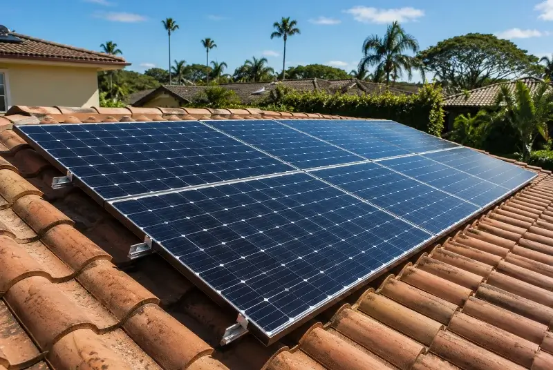 Installation de panneaux solaires à Vairé